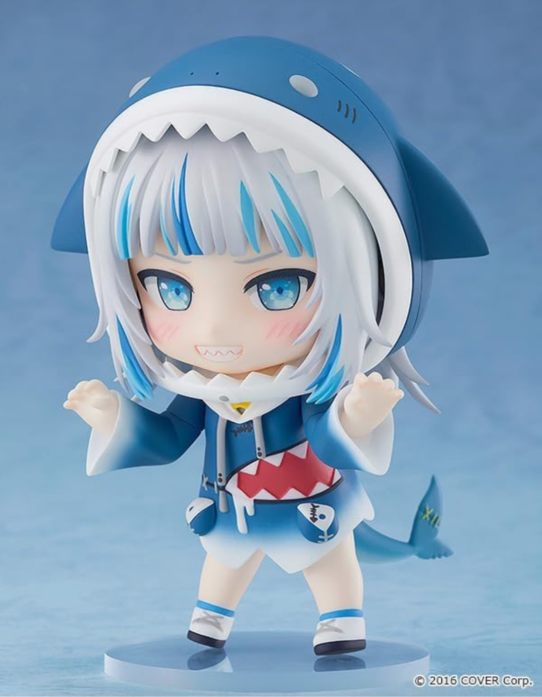 Official Licensed Gowl Gura 1688 movable face-swap hand Nendoroid Action Figure