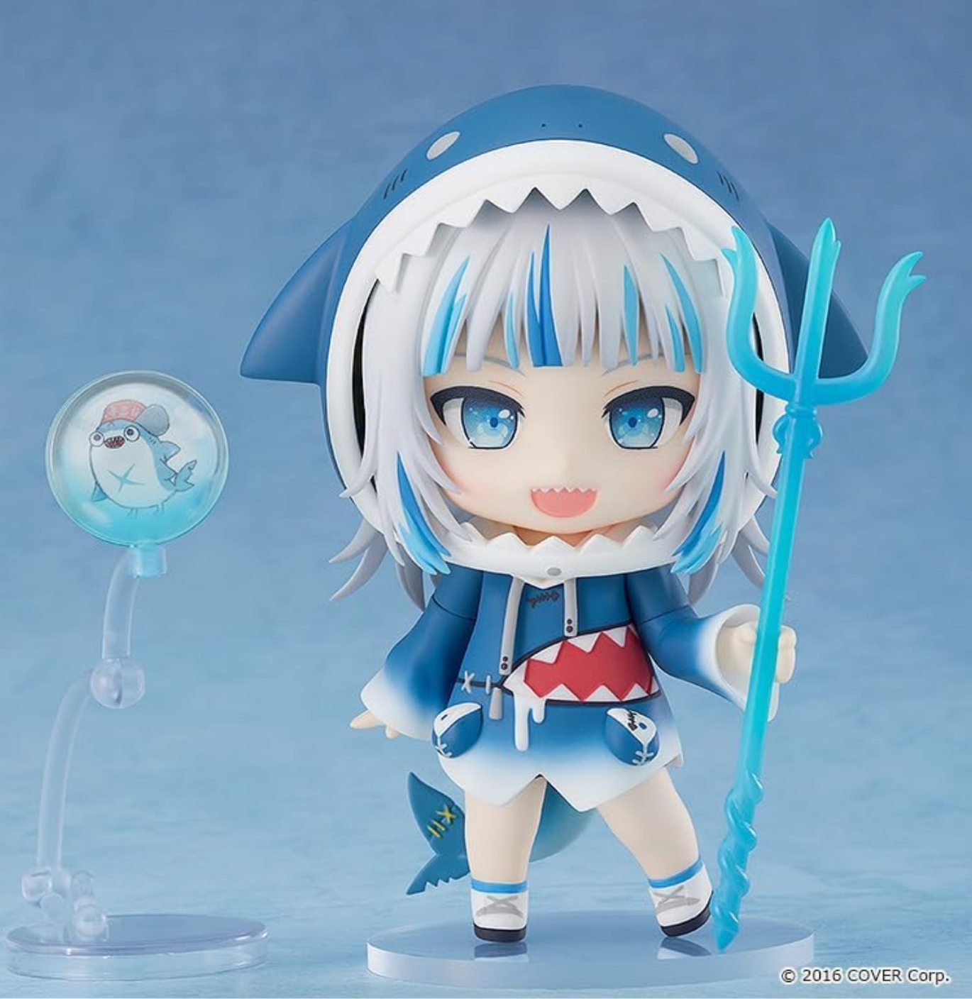 Official Licensed Gowl Gura 1688 movable face-swap hand Nendoroid Action Figure