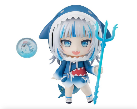 Official Licensed Gowl Gura 1688 movable face-swap hand Nendoroid Action Figure