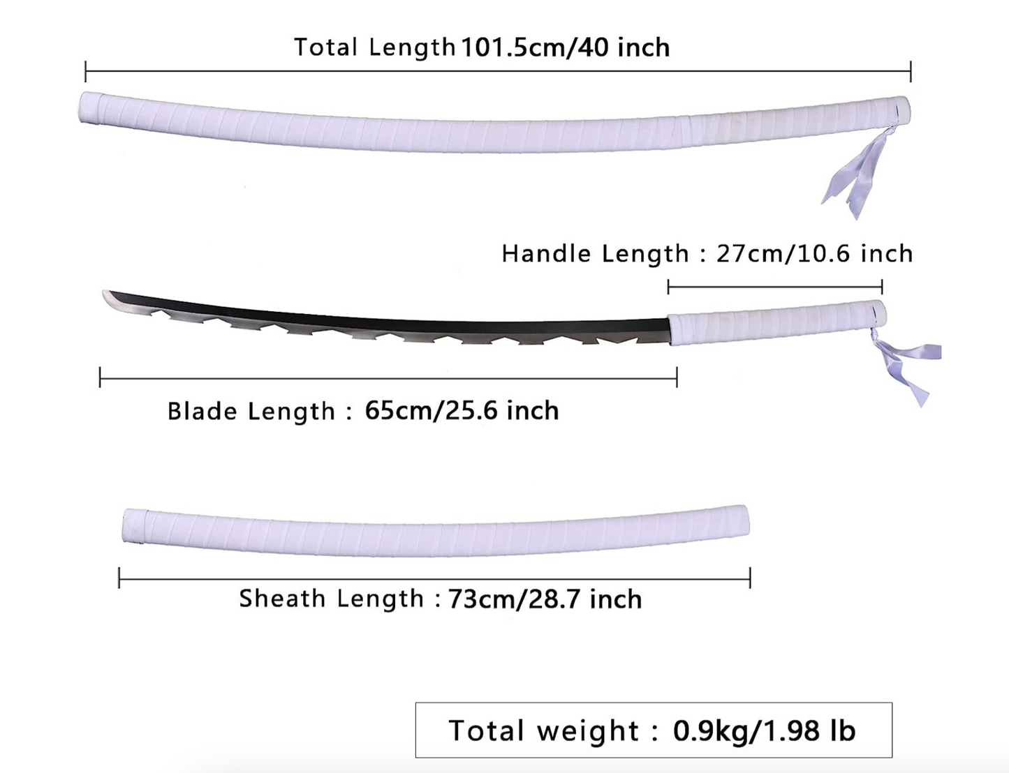 Demon Slayer - Inosuke Sword - Metal