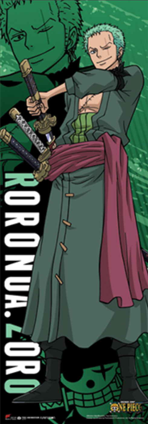 Wall Scroll - One Piece - Zoro