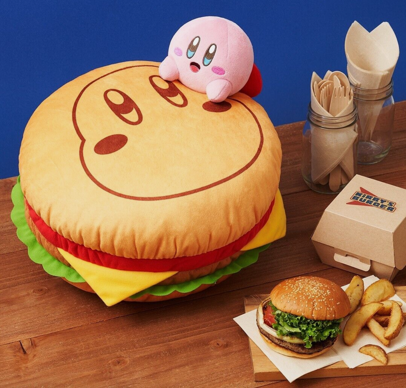 Plush - Hamburger Kirby