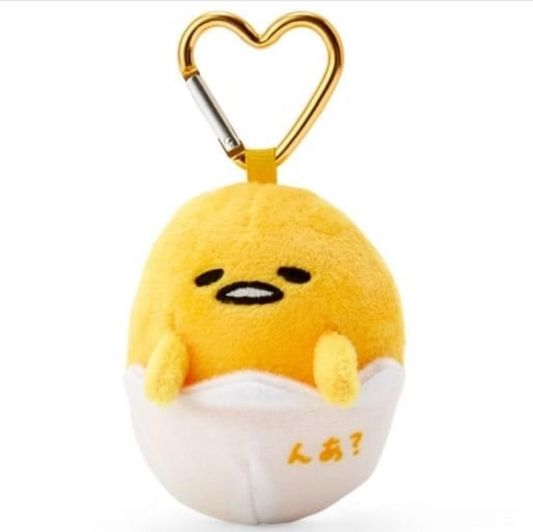 Keychain - Gudetama Plush Mascot Heart Key Ring