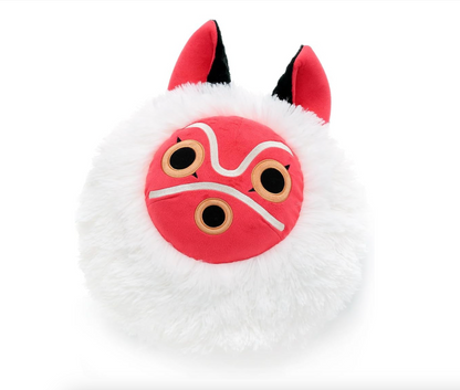 15" Fluffy San Facemask Plush Studio Ghibli  Princess Mononoke