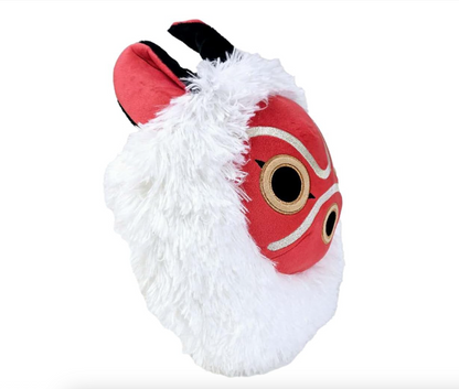 15" Fluffy San Facemask Plush Studio Ghibli  Princess Mononoke