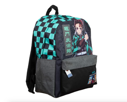 Backpack Demon Slayer Tanjiro Checkered Bag