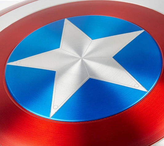 Captain America Shield 24 Inch - Stainless Metal