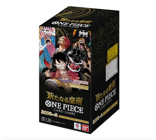 One Piece Card Bandai OP-09 Emperors in The New World Booster Box (24 Packs) - JAP