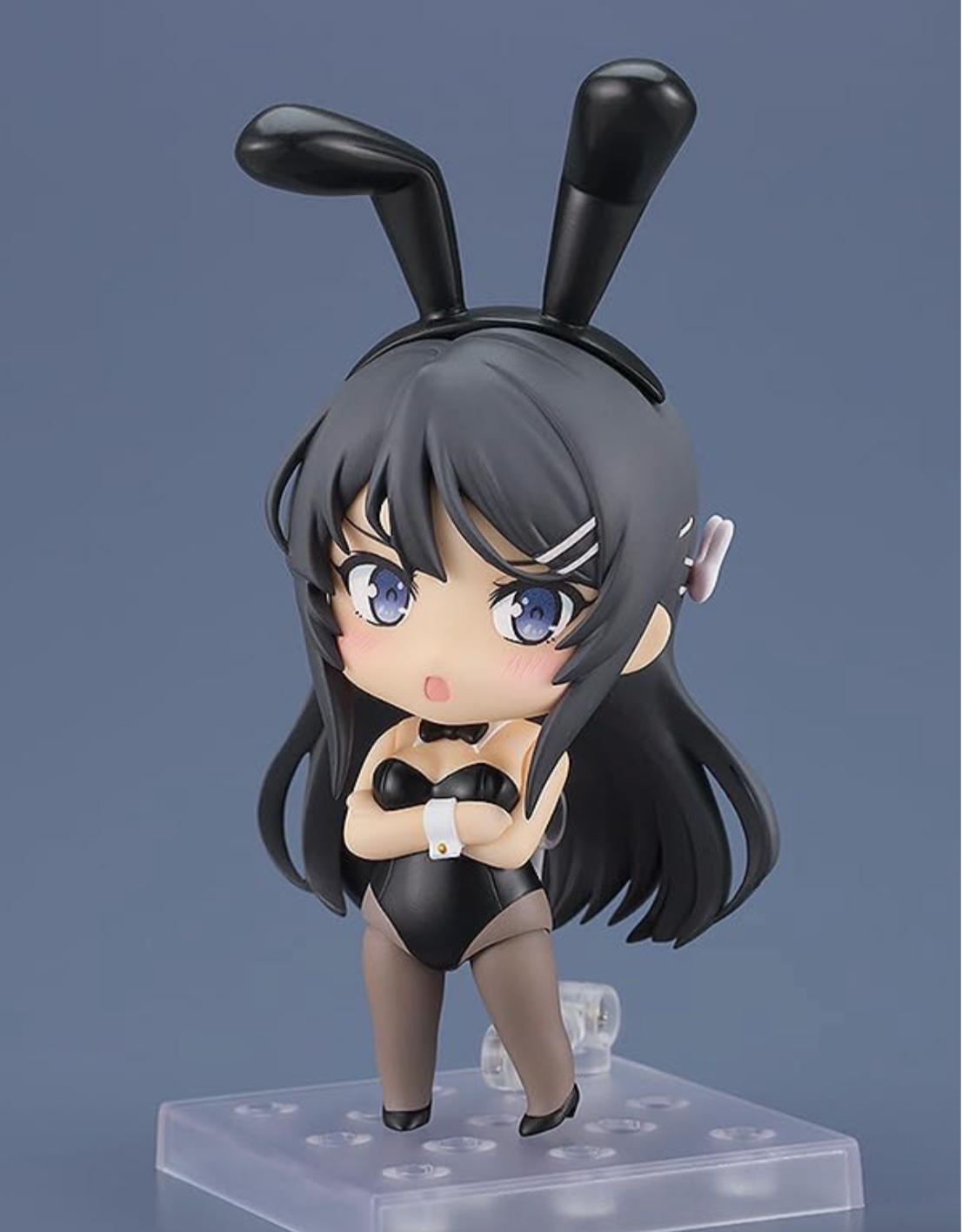 Official Licensed Sakurajima Mai Bunny Girl 2417 movable face-swap hand Nendoroid Action Figure