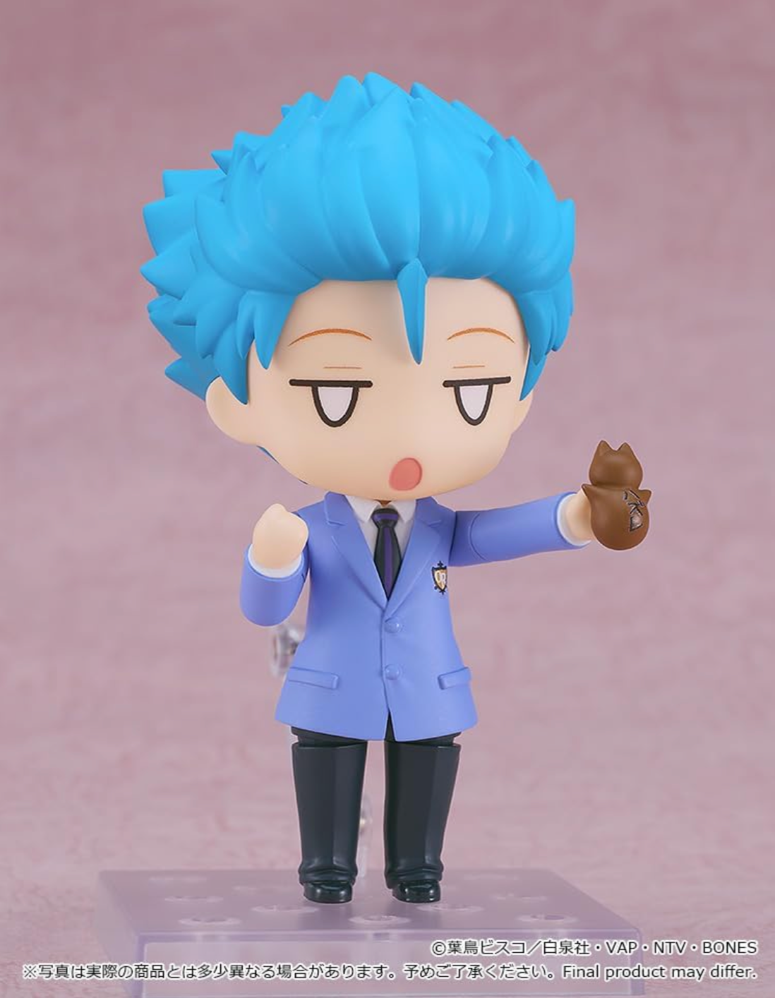 Official Licensed Hitachiin Kaoru 2425 movable face-swap hand Nendoroid Action Figure