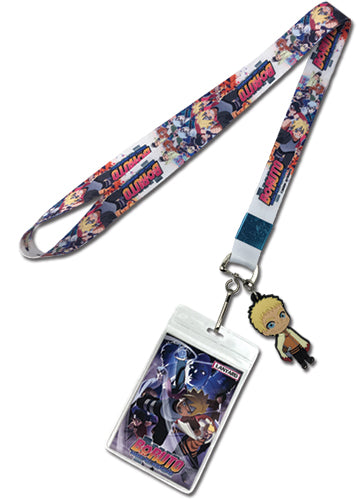 Lanyard Neck Strap Keychain ID Badge Holder - Boruto Group