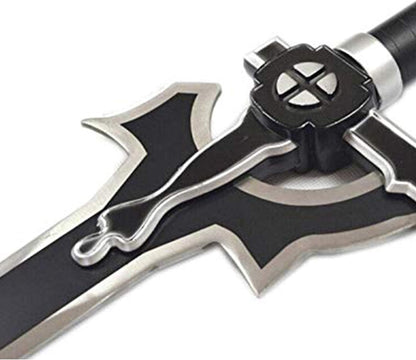 Sword Art Online Kirigaya Kazuto Replica Weapon SAO Kiritos Elucidator Handmade Metal Sword Cosplay Costume Props Gift Collections