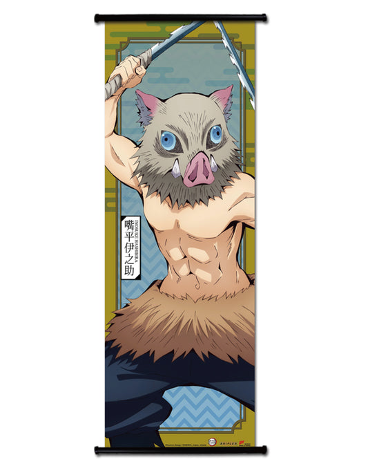 Wall Scroll - Demon Slayer - Inosuke Hashibira Human Size