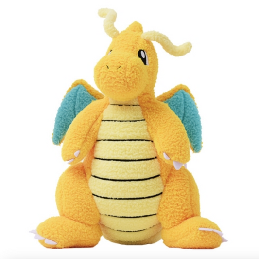 Pokemon Dragonite 12” Stuffed Animal Plush Doll Huge Cuddly Toy for Home Decoration Birthday Gift