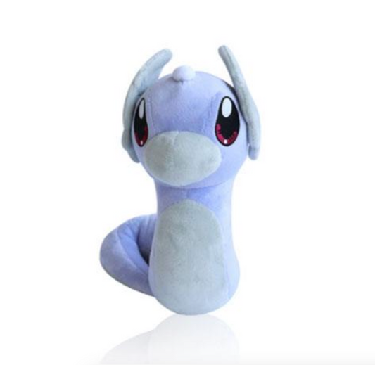 Pokemon Dratini 10" Inch Fluffy Plushies Toy Stuffed Animals Plush Doll Great Gift for Kids Fans