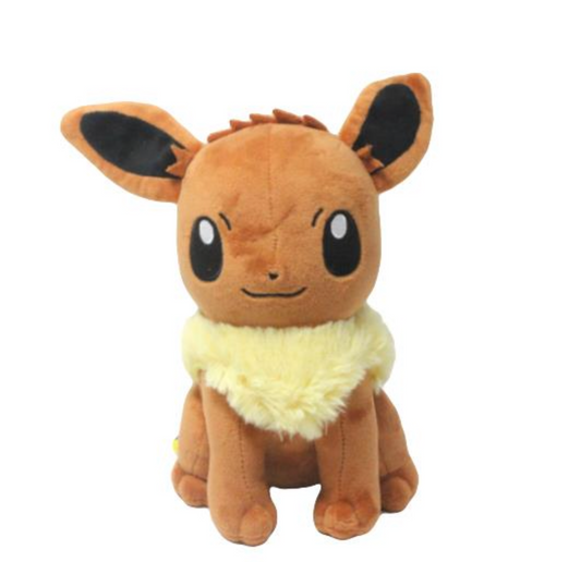 Pokemon Eevee 10" Fluffy Plush Toy Stuffed Animals Plushies Doll Great Gift for Kids Fans