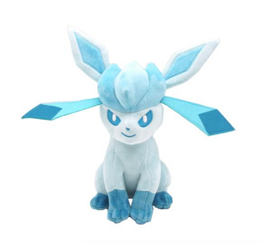 Pokemon Glaceon 10" Fluffy Plushies Toy Stuffed Animals Plush Doll Great Gift for Kids Fans