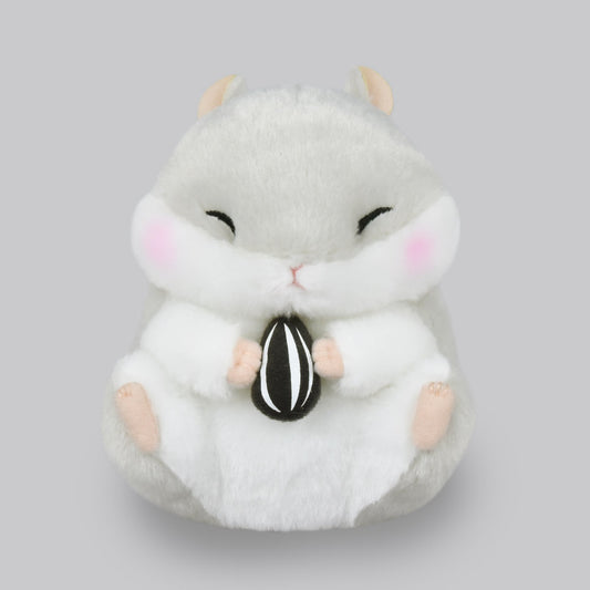 Amuse Hamster Jan-kun 6" Inch Brushy Adorable Plush Stuffed Hammy, Ultra-Soft Toy Kawaii for Kids Boys Girls