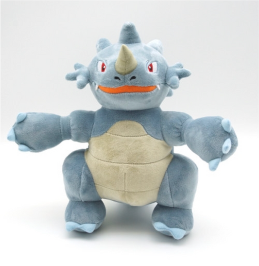 Pokemon Rhydon 10" Soft Huggable Plush Stuffed Animal Fluffy Gift Cute Doll Toys