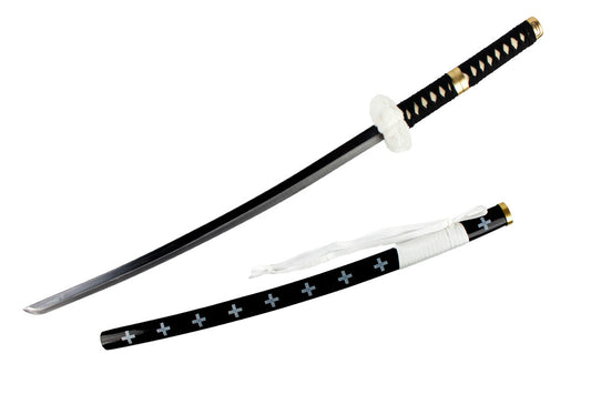 One Piece Surgeon of Death Doctor Trafalgar Law Katana 40" WHITE Anime Cosplay Sword