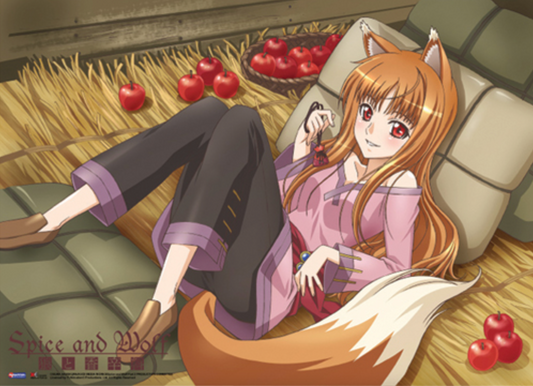 Wall Scroll - Spicy and Wolf